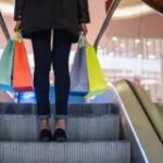 Getty Images Shopper in a mall