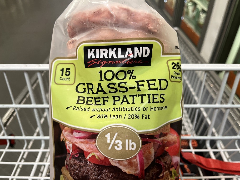 15 Pack of Grass Fed Frozen Burgers