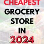 Grocery store price comparison pin