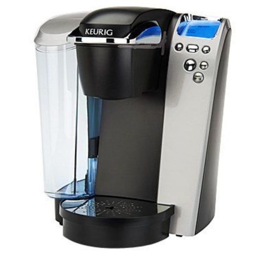 Front, slightly elevated view of the Keurig B79 coffee maker