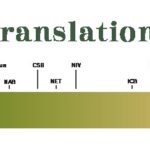 Bible translation spectrum from formal (word-for-word) to functional (thought-for-thought)