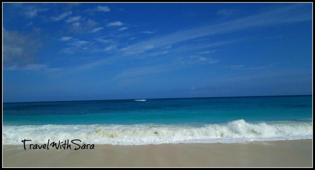 Cabbage Beach in Nassau, Bahamas, a highlight of our Carnival Sensation cruise