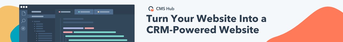 HubSpot CMS Hub Starter plan advertisement