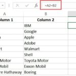 Compare Lists in Excel - matches are shown as TRUE