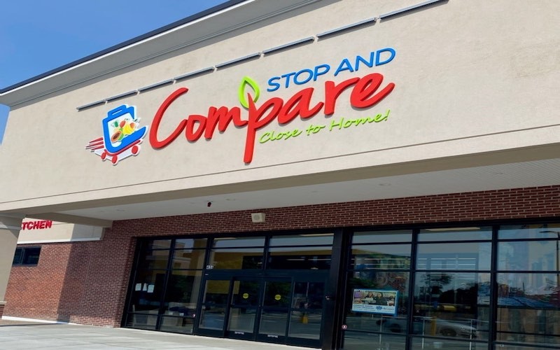 Stop and Compare Market store front