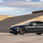 Side profile of the Mercedes-AMG C63 S