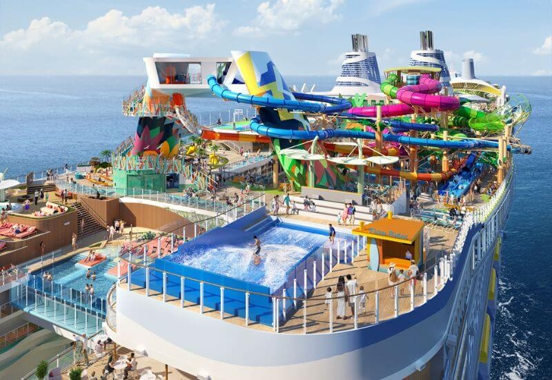 Variety of onboard activities and facilities available on Icon of the Seas