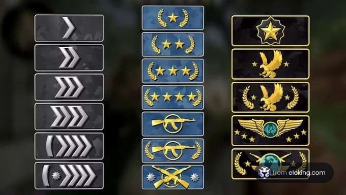 Different CSGO Ranks