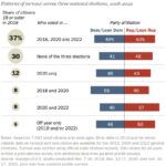 Chart shows most Americans are not consistent voters