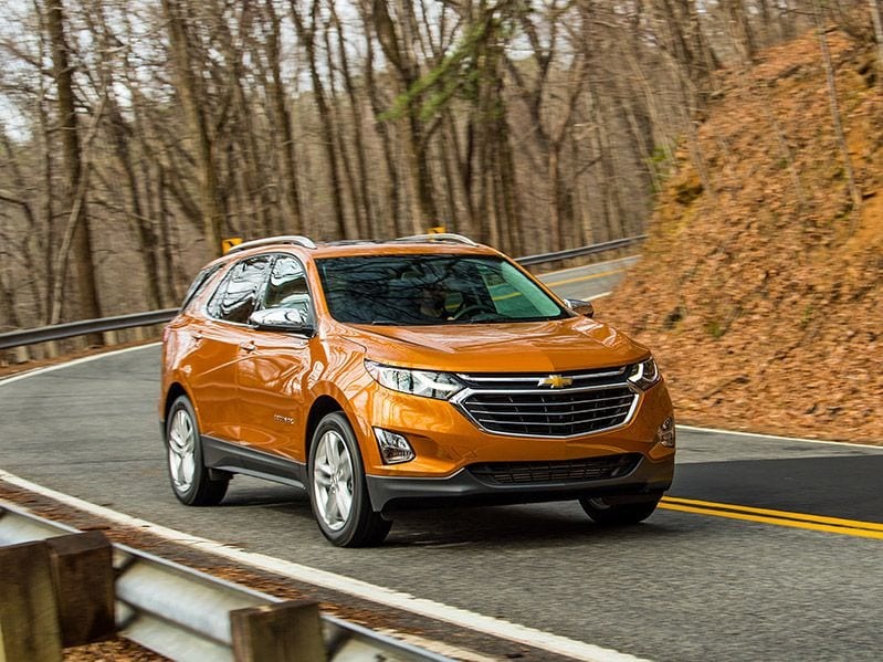 Chevrolet Equinox 2019 in gray color, showcasing its modern design and urban appeal.