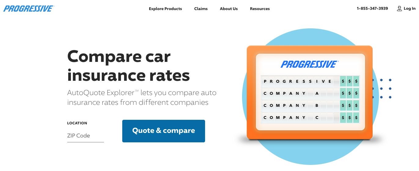 Progressive Rate Compare: Exploring AutoQuote Explorer by Progressive