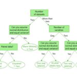 Decision tree for comparing two sets of data