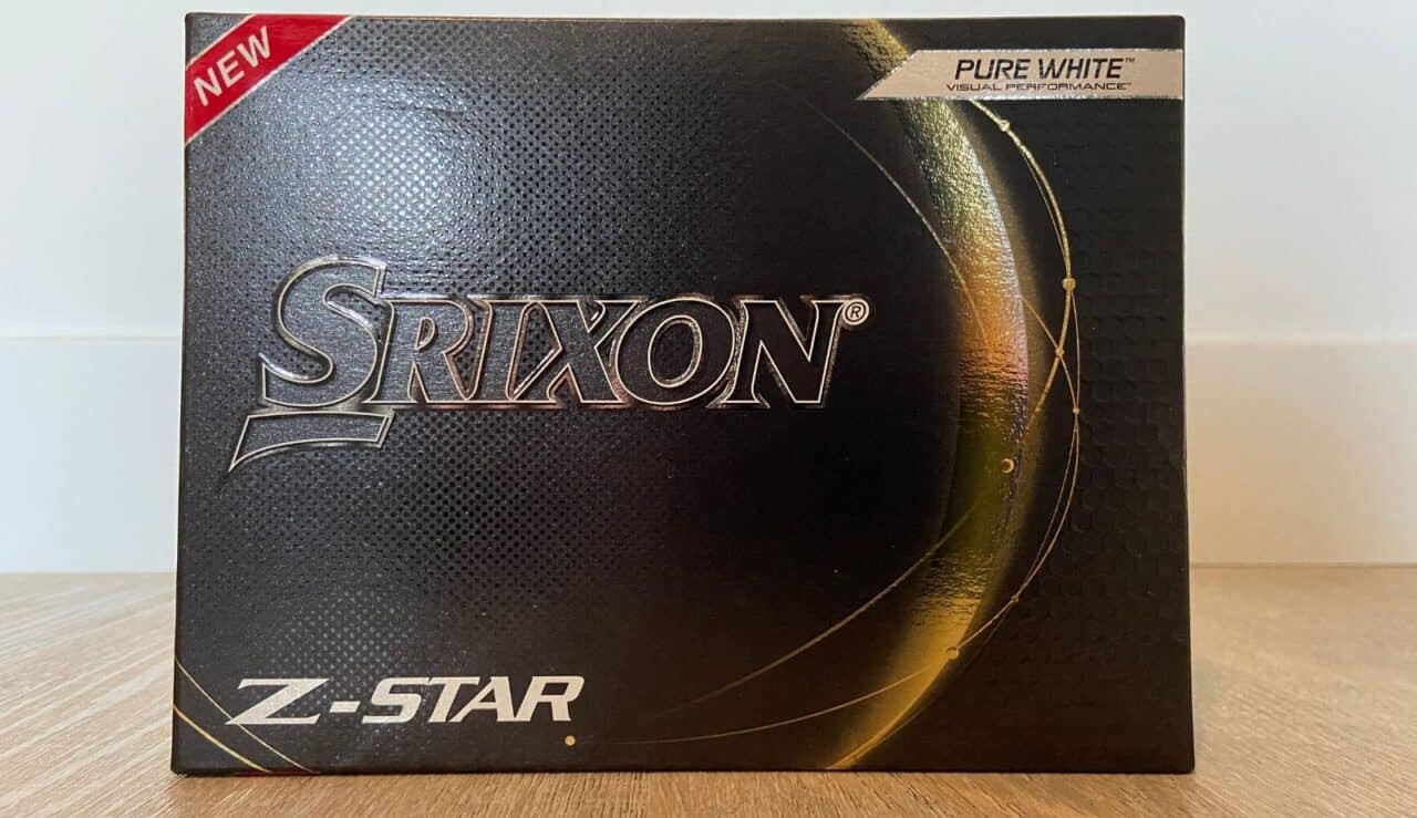 Close up of Srixon Z Star golf balls