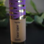 Tarte Face Tape Foundation product packaging and shades