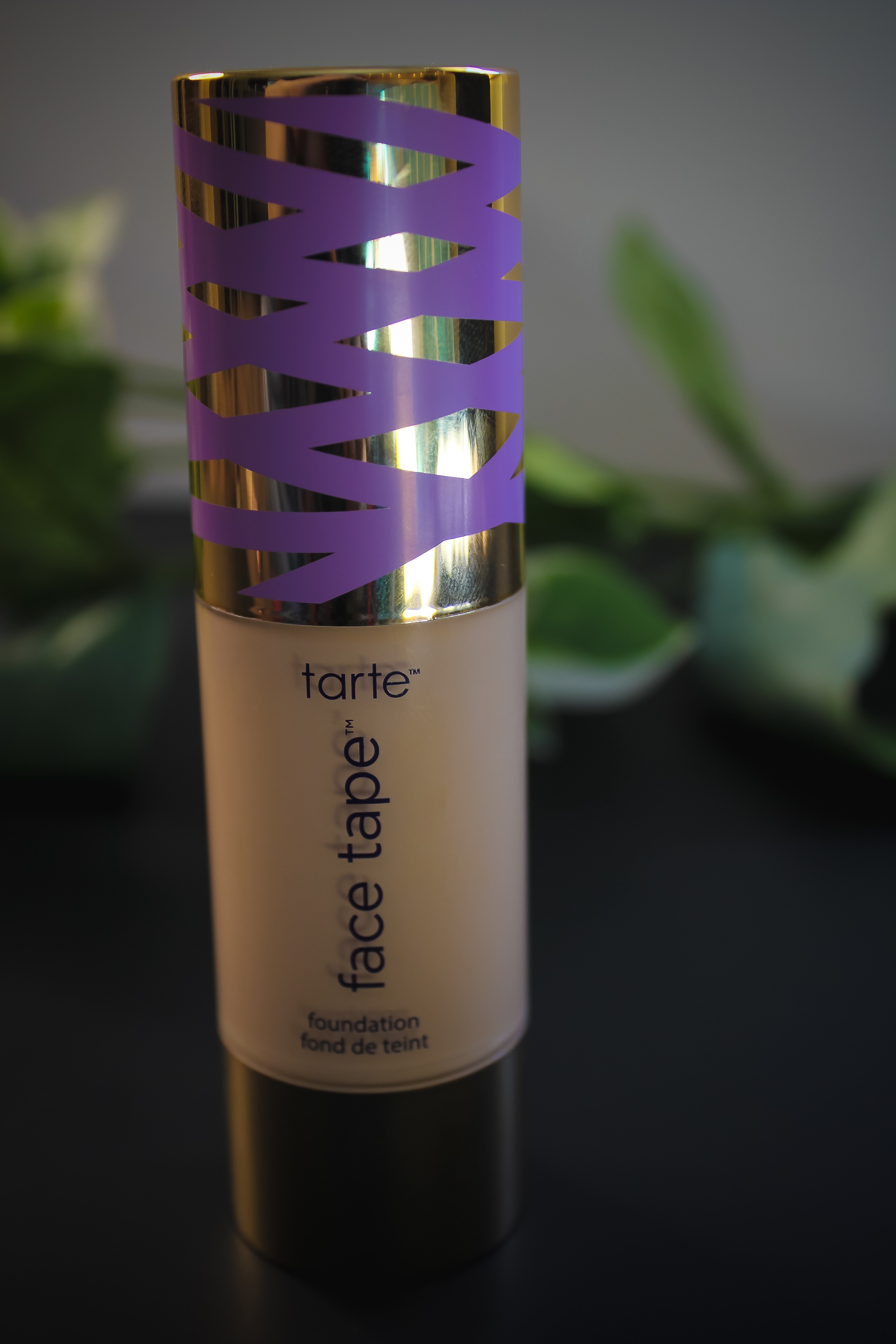 Tarte Face Tape Foundation product packaging and shades