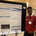 Tofunmi Omiye presents at the Stanford Global Health Research Convening.