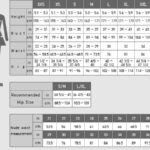 Uniqlo US sizing chart