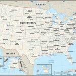 Map of the United States highlighting state boundaries for size comparison, useful for understanding the scale difference between Virginia and larger states like Alaska.