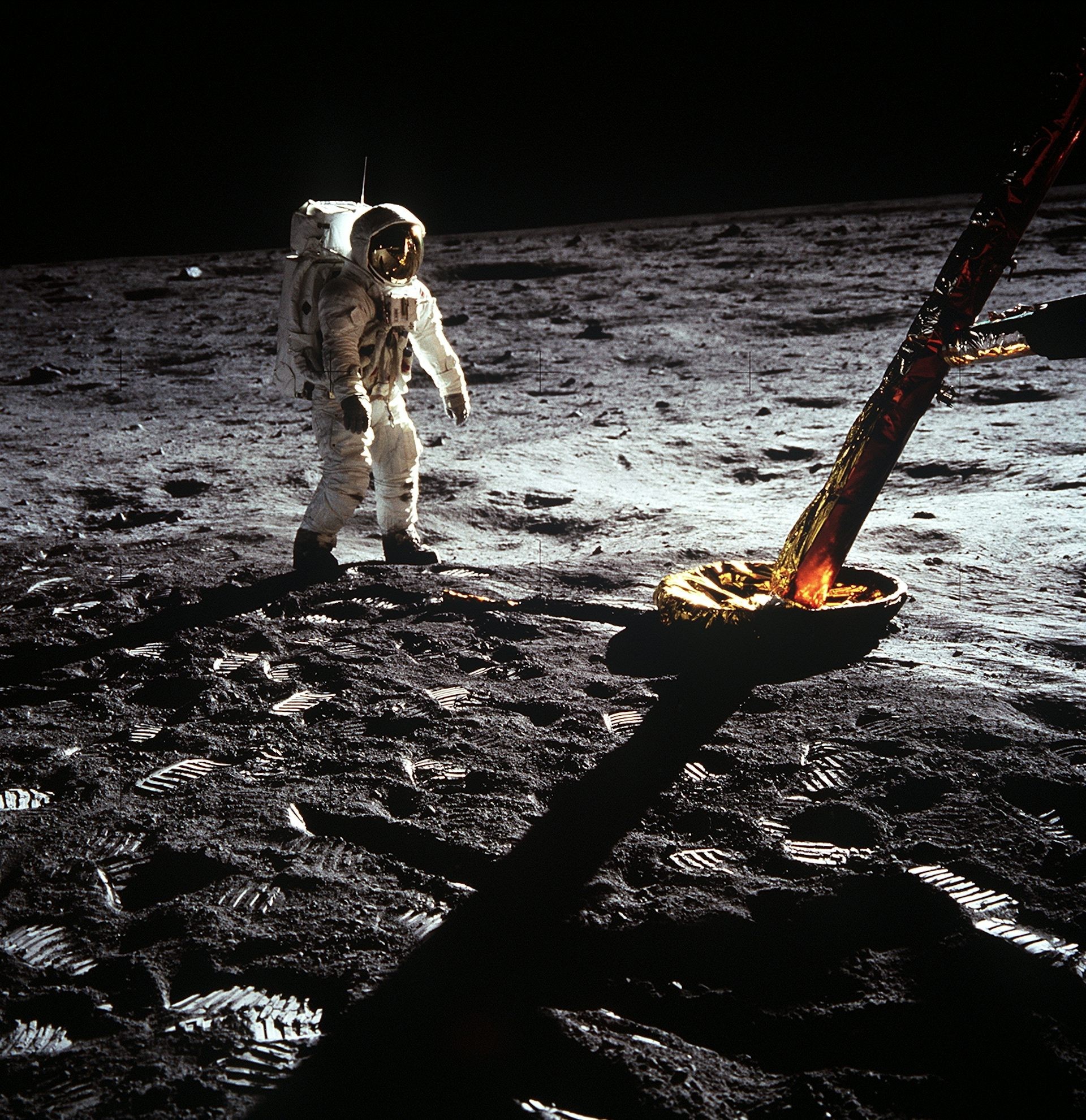 Astronaut Buzz Aldrin was the second man to walk on the Moon and one of the few moonwalkers still alive today, highlighting humanity's achievement in space travel.