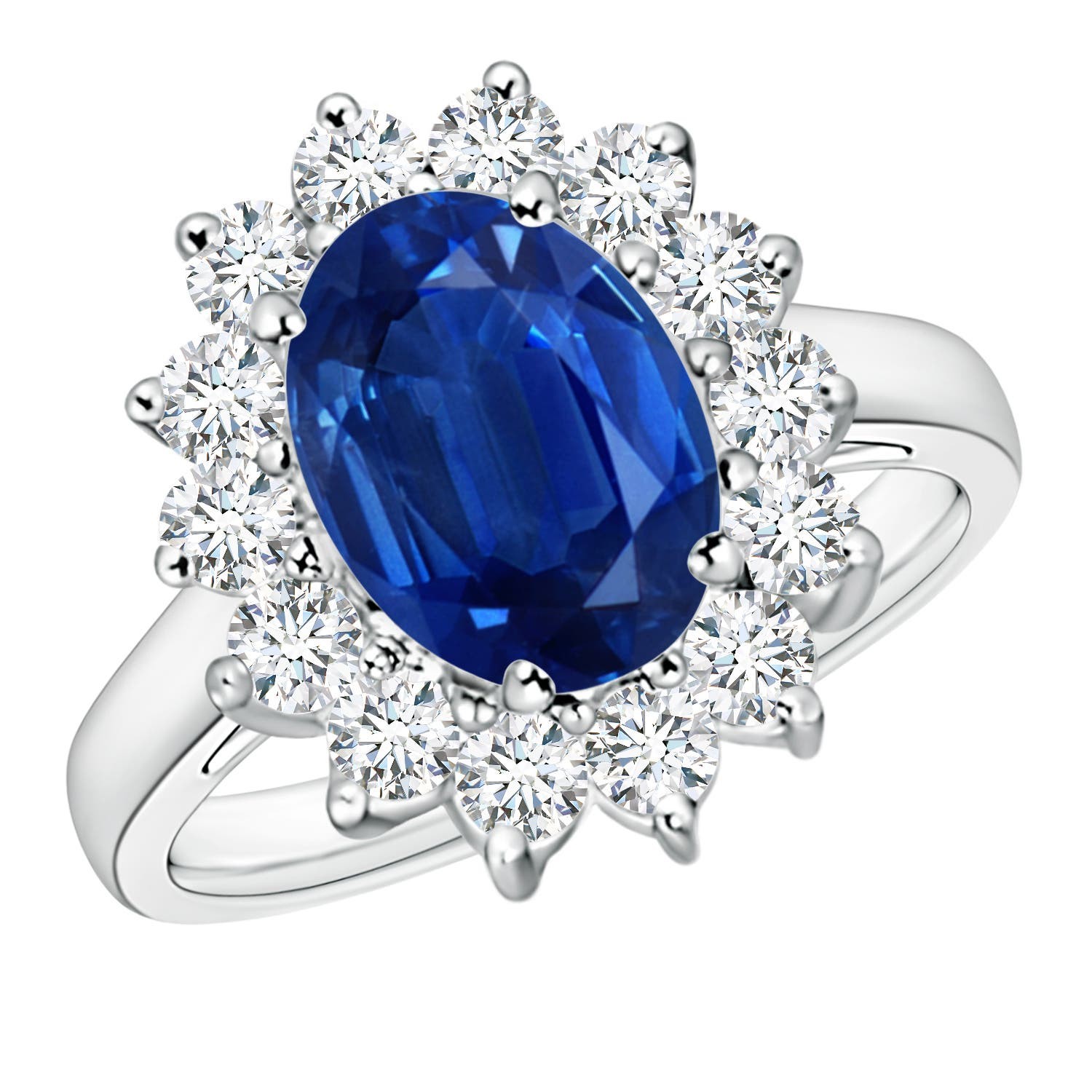 Sapphire and Diamond Ring