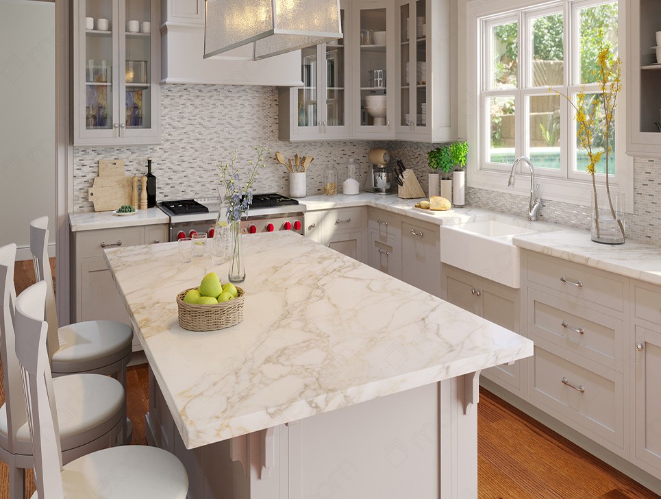 Granite Countertop with Natural Patterns