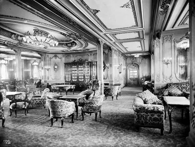 Titanic first class lounge