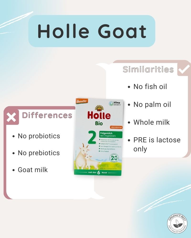 Kendamil Baby Formula Alternative - Holle Goat Milk Formula | Organic