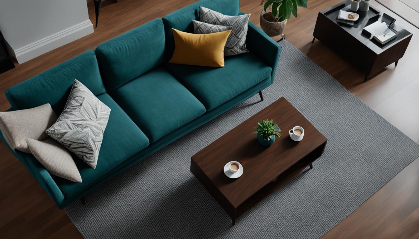 Ensure optimal coffee table fit for a harmonious living space
