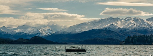 Lake Wanaka in New Zealand