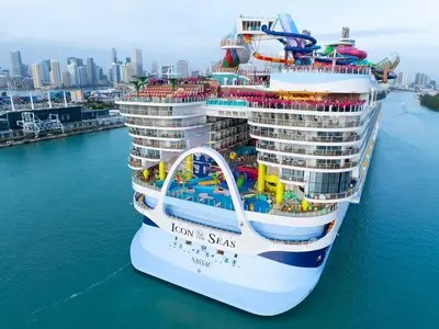 Icon of the Seas water park