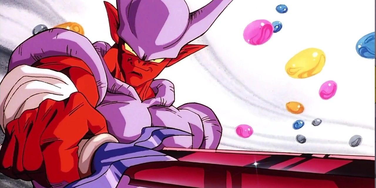 Janemba wields his blood sword in Dragon Ball Z: Fusion Reborn, showcasing his demonic power