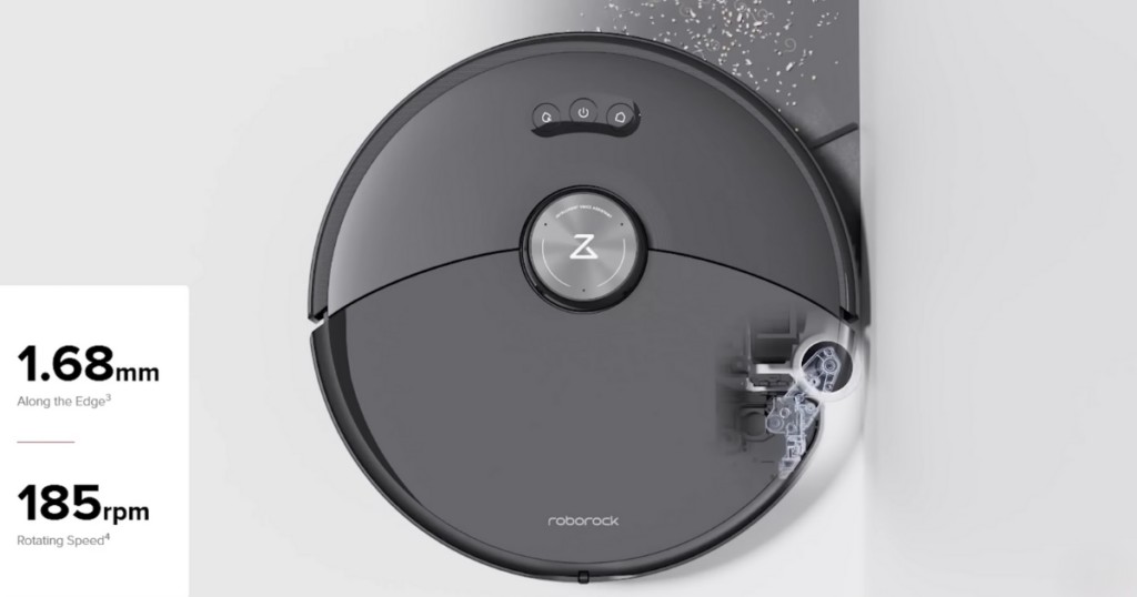 S8 MaxV Ultra's extra edge mop