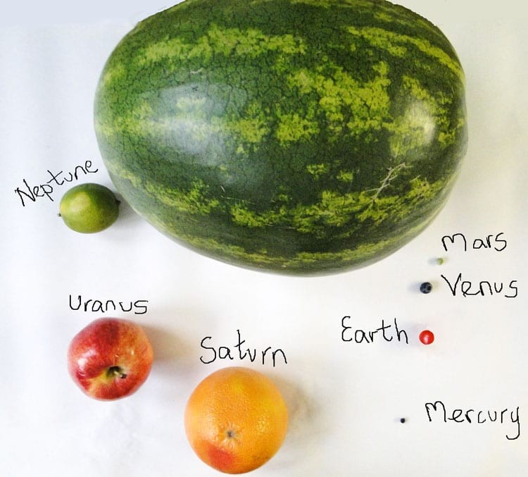 solar system planets