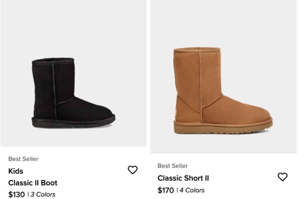 Ugg Boots Youth Sizes vs Womens Sizes