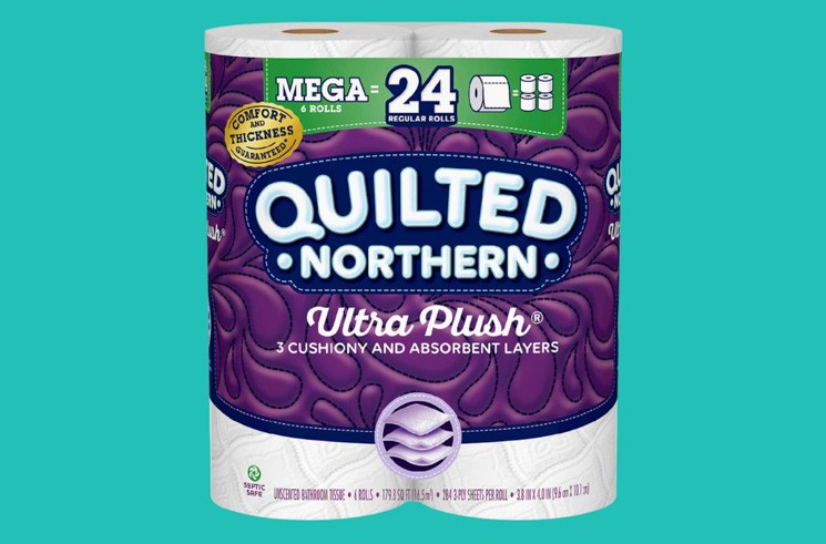 Quilted Northern Ultra Plush toilet paper rolls
