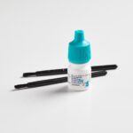 Generic bimatoprost eyelash serum bottle with applicator
