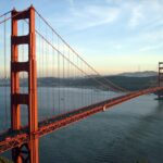 Golden Gate Bridge in San Francisco, representing California