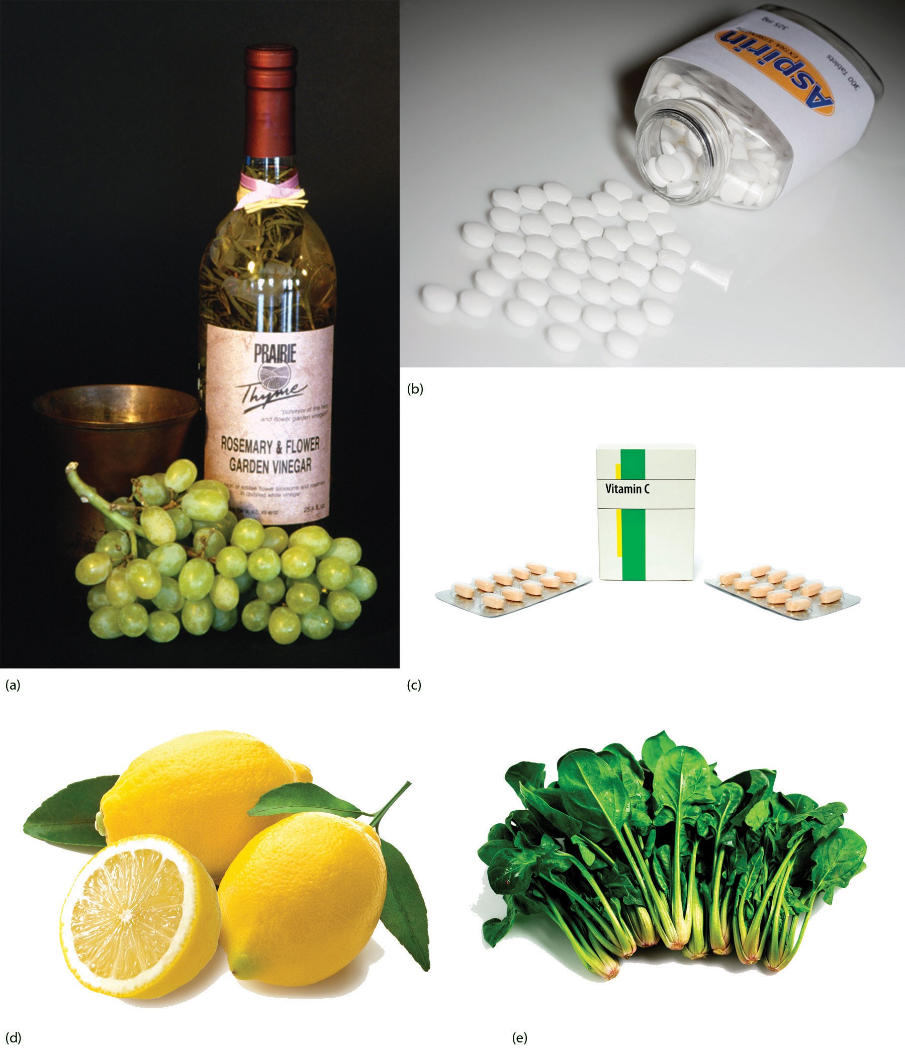 Carboxylic acids occur in many common household items