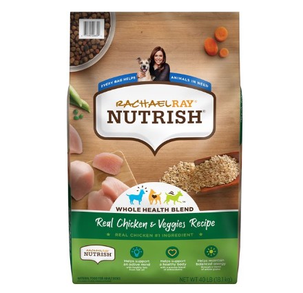 Rachael Ray Nutrish Real Chicken & Veggies Recipe Dry Dog Food