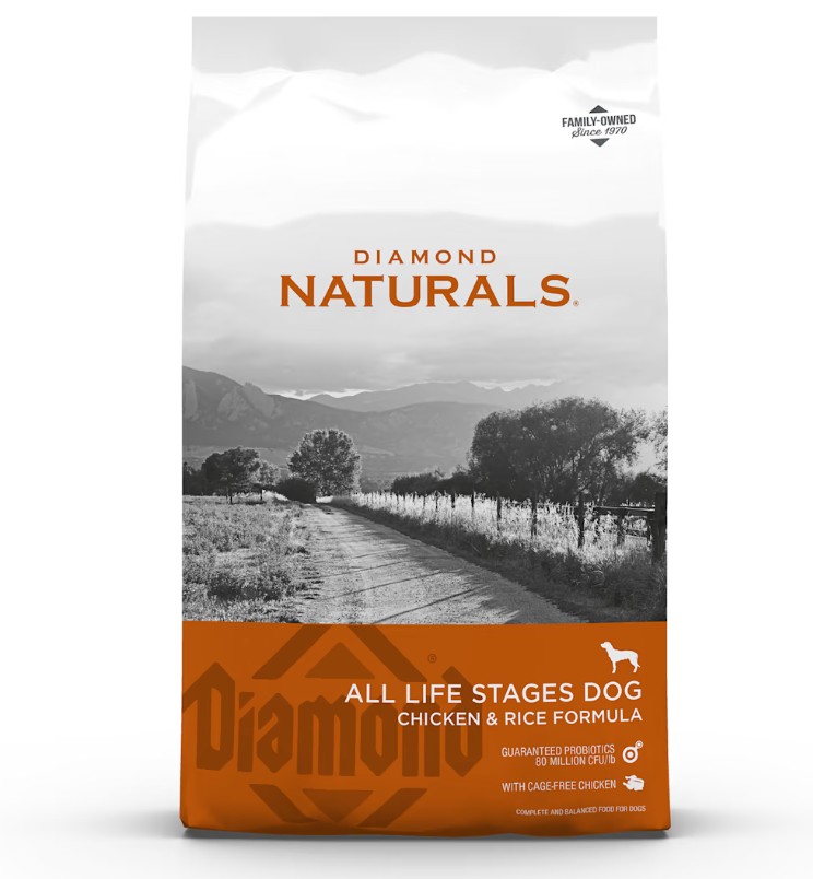 Diamond Naturals Chicken & Rice Dry Dog Food