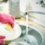 modern dishwasher