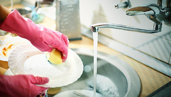 modern dishwasher