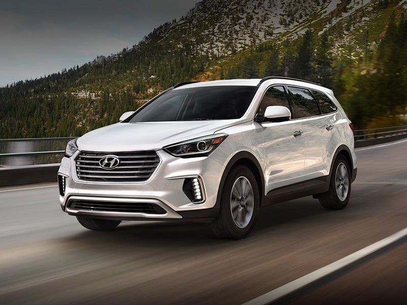 Hyundai Santa Fe Driving on Open Road - Photo by Hyundai