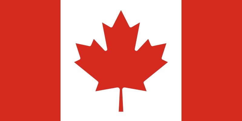 The Canadian flag symbolizes peace, order, and good government