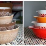 Vintage Pyrex Cinderella Bowls, highlighting the iconic 441 size