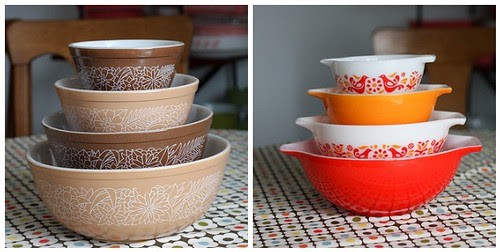 Vintage Pyrex Cinderella Bowls, highlighting the iconic 441 size