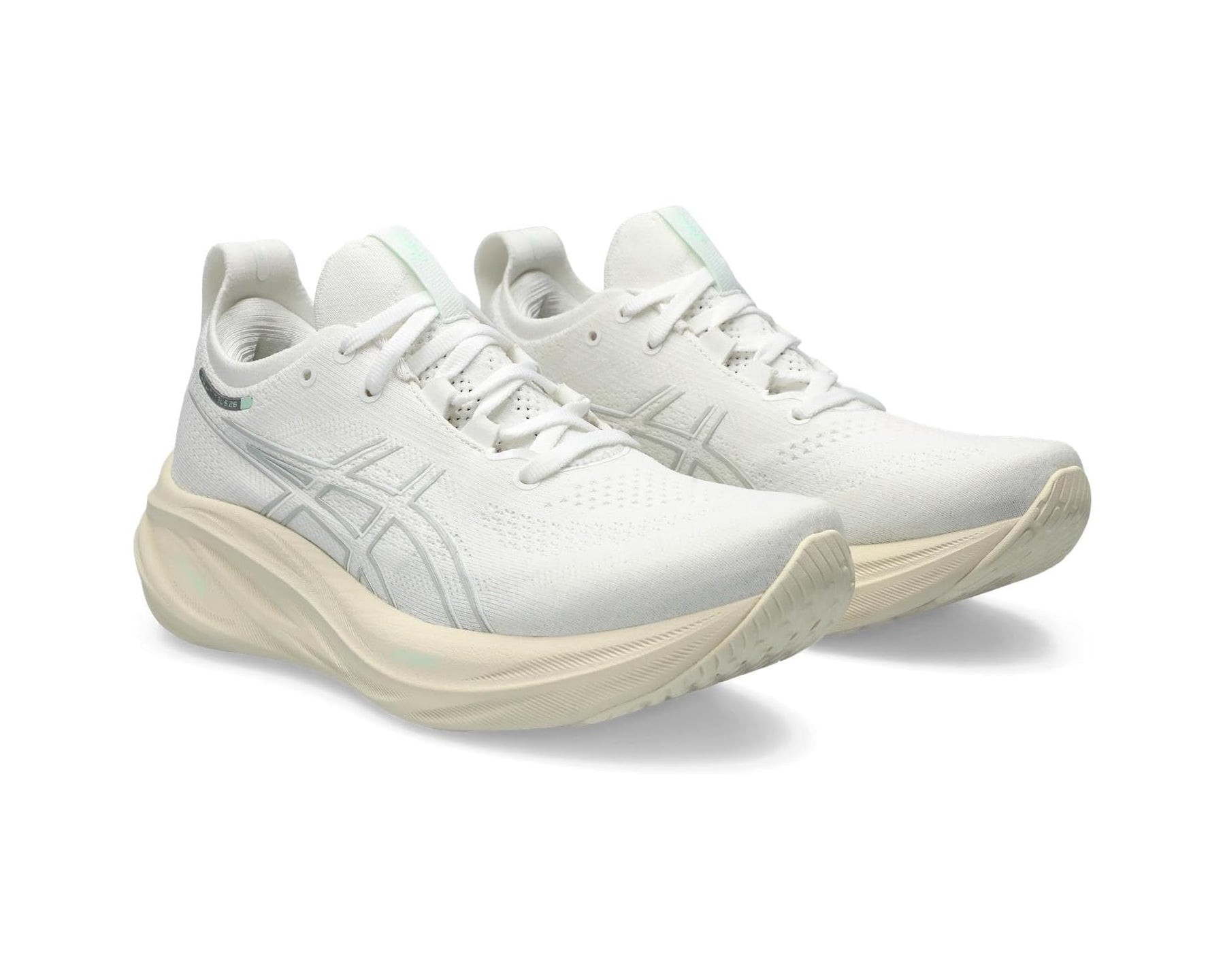 Asics GEL-Nimbus 26, known for comfort and shock absorption