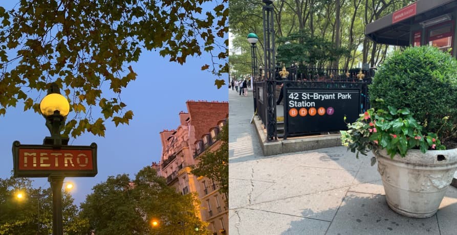Paris Metro vs NYC Subway