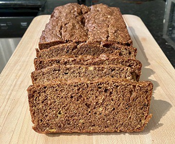 Spent Grain Banana Bread
