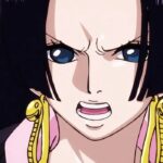 Boa Hancock in a serious pose, showcasing her determination and strength